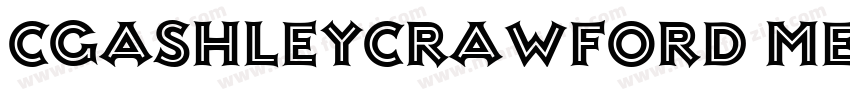 CgAshleyCrawford Medium字体转换
